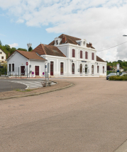 Vue de la gare. © Région Bourgogne-Franche-Comté, Inventaire du patrimoine