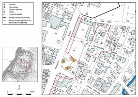 bastion fortification d'agglomération © Région Bourgogne-Franche-Comté, Inventaire du patrimoine