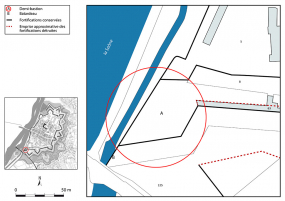 bastion fortification d'agglomération © Région Bourgogne-Franche-Comté, Inventaire du patrimoine