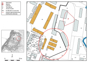 bastion fortification d'agglomération © Région Bourgogne-Franche-Comté, Inventaire du patrimoine
