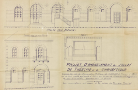 halle mairie salle des fêtes cinéma © Région Bourgogne-Franche-Comté, Inventaire du patrimoine