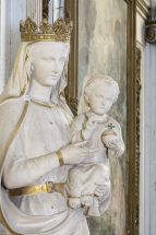 statue © Région Bourgogne-Franche-Comté, Inventaire du patrimoine