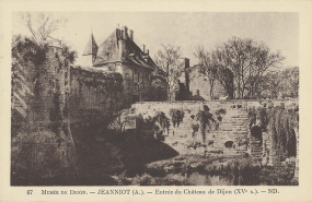 château fort © Archives départementales de la Côte-d'Or, Dijon