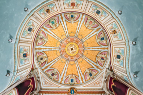 dépendance théâtre peinture monumentale © Région Bourgogne-Franche-Comté, Inventaire du patrimoine