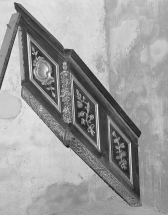 Détail : la rampe. © Région Bourgogne-Franche-Comté, Inventaire du patrimoine