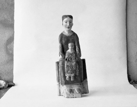 Vierge à l'Enfant : sans vêtement. © Région Bourgogne-Franche-Comté, Inventaire du patrimoine