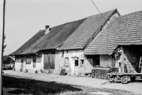 Ferme cadastrée 1984 B 584 : façade antérieure. © Région Bourgogne-Franche-Comté, Inventaire du patrimoine