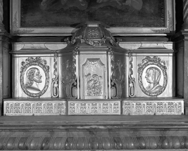 Détail du tabernacle. © Région Bourgogne-Franche-Comté, Inventaire du patrimoine