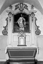 Vue d'ensemble du maître-autel. © Région Bourgogne-Franche-Comté, Inventaire du patrimoine