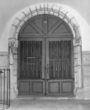 Le portail. © Région Bourgogne-Franche-Comté, Inventaire du patrimoine