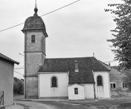 Extérieur : façade latérale droite. © Région Bourgogne-Franche-Comté, Inventaire du patrimoine