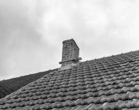 Vue du toit et de la cheminée. © Région Bourgogne-Franche-Comté, Inventaire du patrimoine