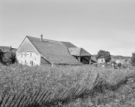 Façade postérieure. © Région Bourgogne-Franche-Comté, Inventaire du patrimoine