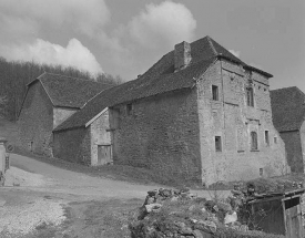 Façade gauche. © Région Bourgogne-Franche-Comté, Inventaire du patrimoine