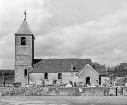 Extérieur : façade latérale droite. © Région Bourgogne-Franche-Comté, Inventaire du patrimoine