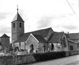 Façade latérale sud. © Région Bourgogne-Franche-Comté, Inventaire du patrimoine