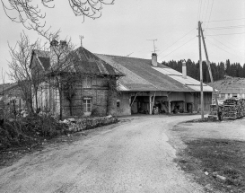 Façade latérale gauche. © Région Bourgogne-Franche-Comté, Inventaire du patrimoine