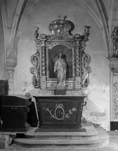 Vue d'ensemble de l'autel de saint Joseph. © Région Bourgogne-Franche-Comté, Inventaire du patrimoine