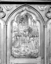 Bas-relief : le Sermon sur la montagne. © Région Bourgogne-Franche-Comté, Inventaire du patrimoine