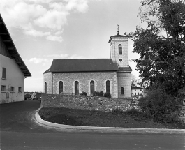 Façade latérale droite. © Région Bourgogne-Franche-Comté, Inventaire du patrimoine