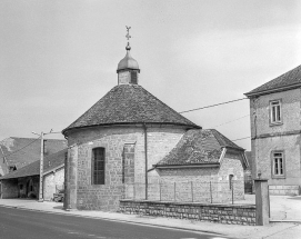 Vue sur le chevet. © Région Bourgogne-Franche-Comté, Inventaire du patrimoine