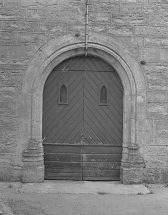 Extérieur : façade antérieure, portail © Région Bourgogne-Franche-Comté, Inventaire du patrimoine