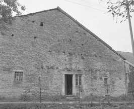 Pignon sur la rue. © Région Bourgogne-Franche-Comté, Inventaire du patrimoine