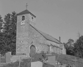 Vue générale de trois quarts droit. © Région Bourgogne-Franche-Comté, Inventaire du patrimoine