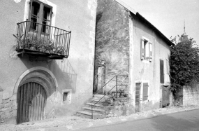 Façades sur rue. © Région Bourgogne-Franche-Comté, Inventaire du patrimoine