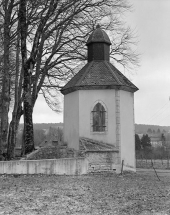 Vue extérieure de la chapelle. © Région Bourgogne-Franche-Comté, Inventaire du Patrimoine