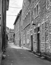 Vue depuis la rue de la République. © Région Bourgogne-Franche-Comté, Inventaire du patrimoine