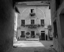 Elévation face à l'entrée. © Région Bourgogne-Franche-Comté, Inventaire du patrimoine