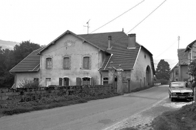 Elévation sur jardin. © Région Bourgogne-Franche-Comté, Inventaire du patrimoine