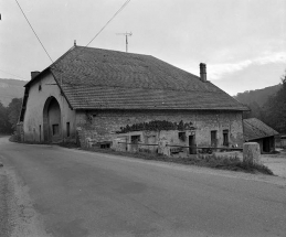 Elévation sur cour. © Région Bourgogne-Franche-Comté, Inventaire du patrimoine