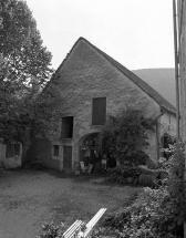 Façade antérieure des parties agricoles. © Région Bourgogne-Franche-Comté, Inventaire du patrimoine