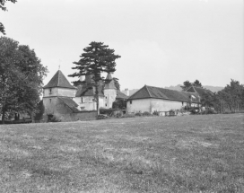 Vue générale depuis le sud-ouest. © Région Bourgogne-Franche-Comté, Inventaire du patrimoine