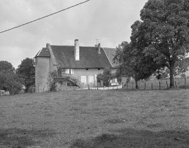 Façade antérieure, l'habitation. © Région Bourgogne-Franche-Comté, Inventaire du patrimoine