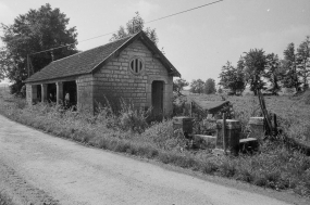 Vue d'ensemble de trois quarts droit. © Région Bourgogne-Franche-Comté, Inventaire du patrimoine