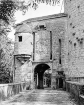 Pont-levis. © Région Bourgogne-Franche-Comté, Inventaire du patrimoine