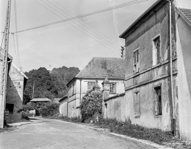 Partie habitation et entrée de la ferme. © Région Bourgogne-Franche-Comté, Inventaire du patrimoine