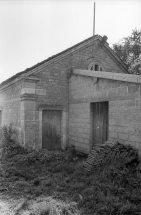 Pignon postérieur. © Région Bourgogne-Franche-Comté, Inventaire du patrimoine