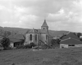 L'abside. © Région Bourgogne-Franche-Comté, Inventaire du patrimoine