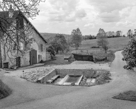 Vue de situation en 1981. © Région Bourgogne-Franche-Comté, Inventaire du patrimoine