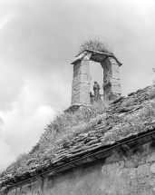 Détail du clocher. © Région Bourgogne-Franche-Comté, Inventaire du patrimoine