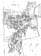 Extrait du cadastre de 1971, section AB. © Région Bourgogne-Franche-Comté, Inventaire du patrimoine