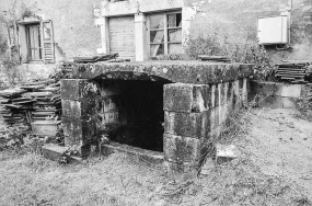 Détail de la fontaine. © Région Bourgogne-Franche-Comté, Inventaire du patrimoine