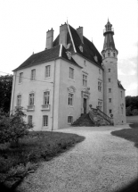 Vue d'ensemble depuis le portail d'entrée. © Région Bourgogne-Franche-Comté, Inventaire du patrimoine