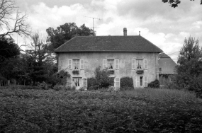 Façade postérieure de l'habitation. © Région Bourgogne-Franche-Comté, Inventaire du patrimoine