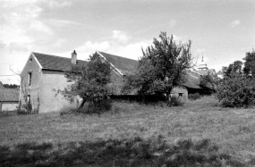 Façade postérieure de la partie droite. © Région Bourgogne-Franche-Comté, Inventaire du patrimoine