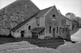 Détail : porcherie dans la cour. © Région Bourgogne-Franche-Comté, Inventaire du patrimoine